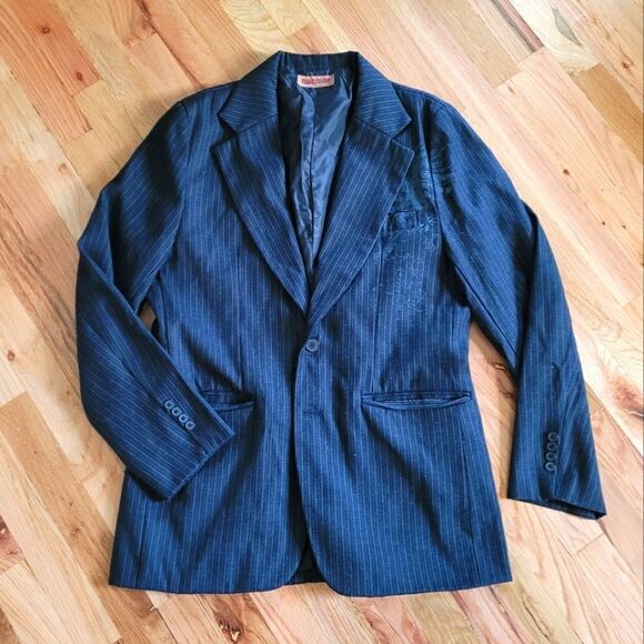 Machine Men’s Design Striped Blazer Large - Picture 1 of 12